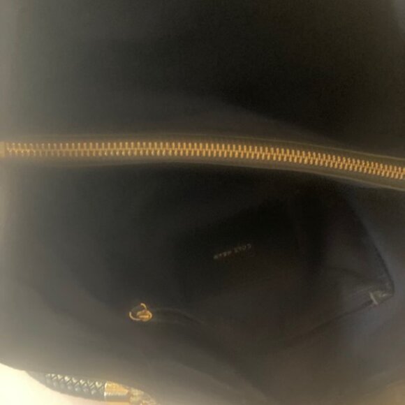 Cole Haan snakeskin print leather Shoulder Bag/Tote - Picture 9 of 9